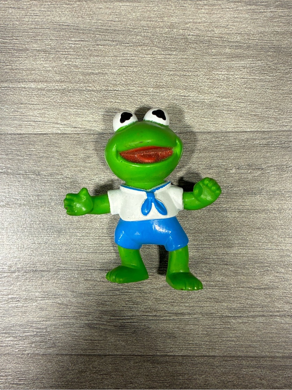1986 Jim Henson Productions / Muppet Babies PVC  Kermit The Frog
- Some Play we